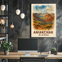 Aniakchak, Alaska Poster