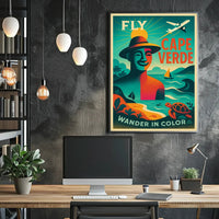 Cape Verde Travel Art Vibrant Adventure in Color Travel Poster PosterGoat