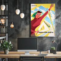 Discover The Jungfrau Region Poster
