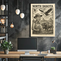 North Dakota Heritage Poster