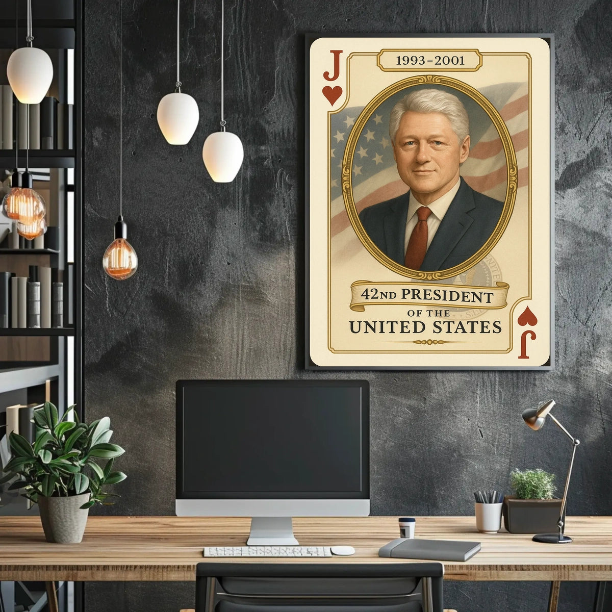 Forty Second President Of The United States Poster