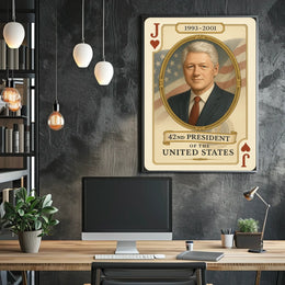Forty Second President Of The United States Poster