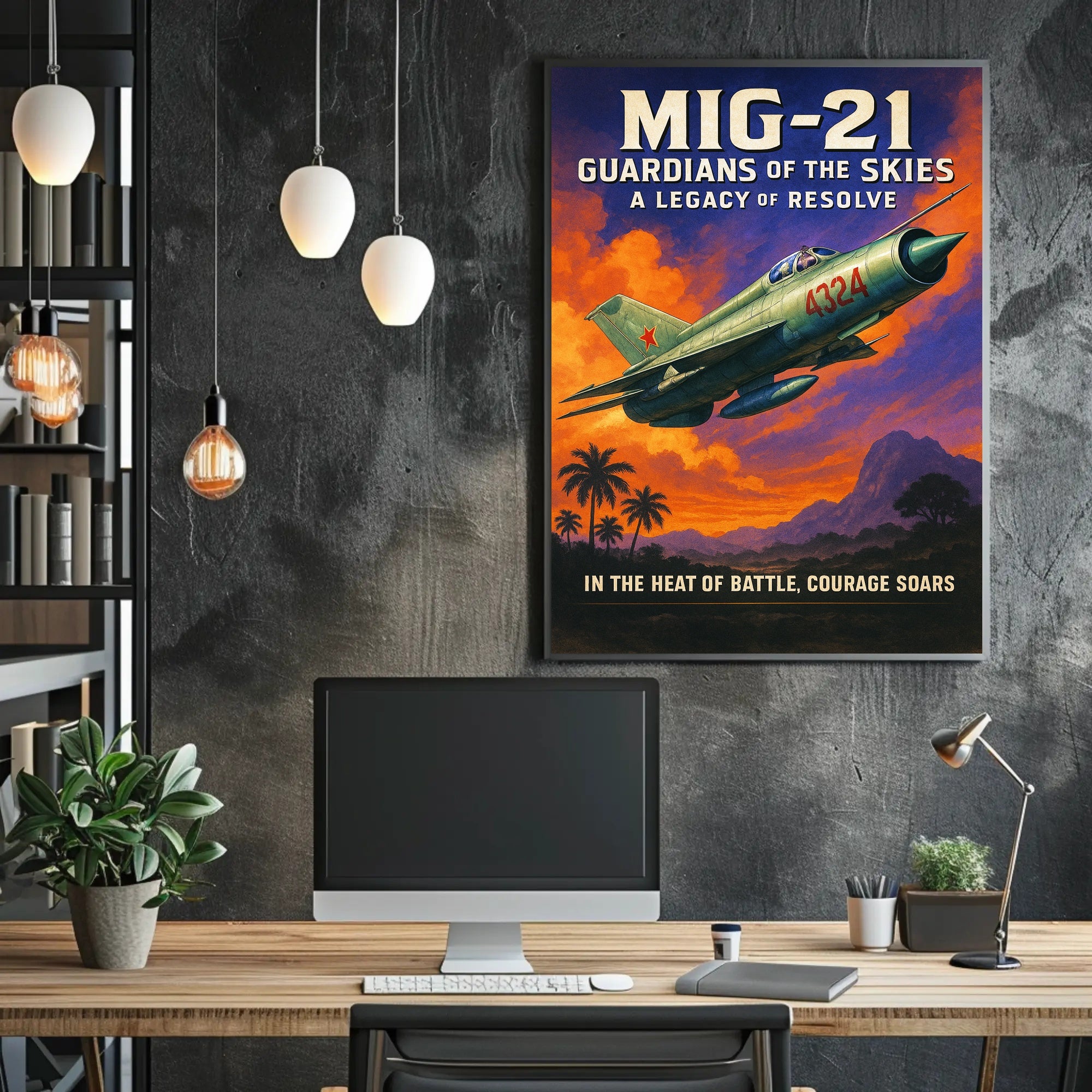 MIG-21 Guardians of the Skies Poster