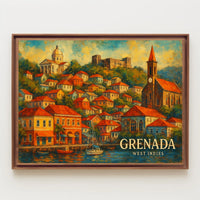 Grenada West Indies Poster