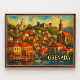 Grenada West Indies Poster