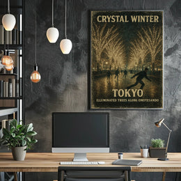 Crystal Winter In Tokyo Poster