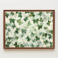Lush Greenery and Gold Accents Poster