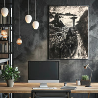 Rio De Janeiro Artistic Cityscape Poster