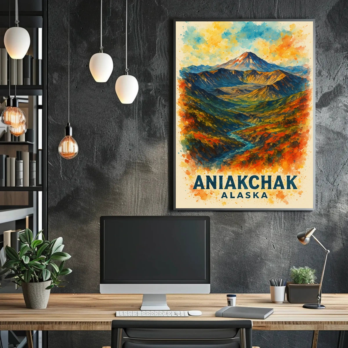 Aniakchak, Alaska Poster