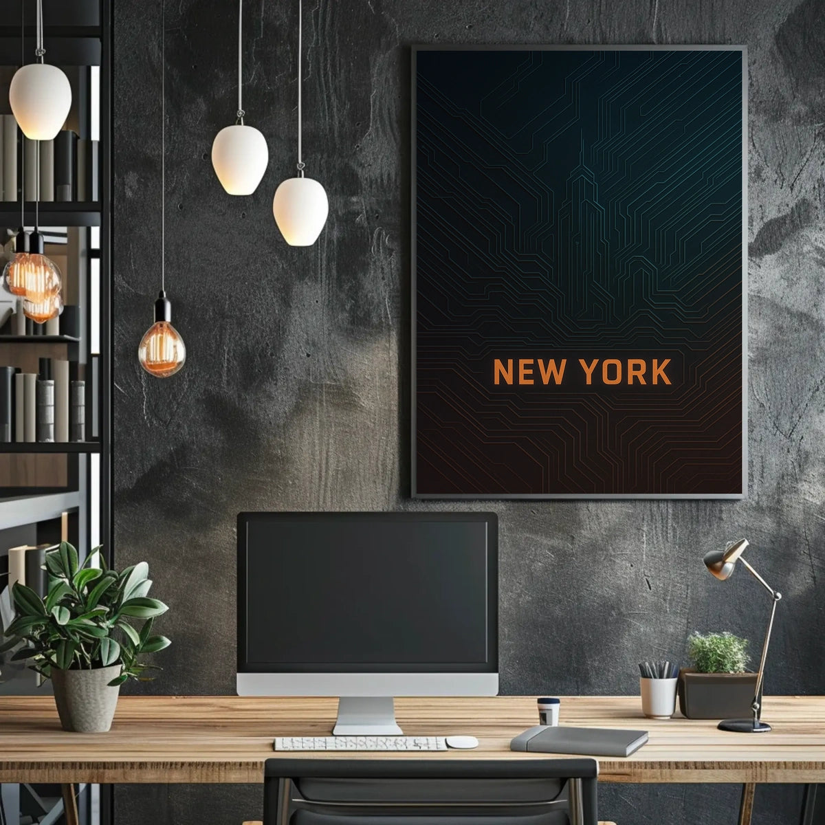 New York Circuitry Poster