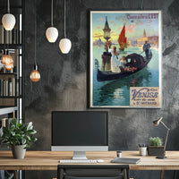 Chemin De Fer De LEst Journey To Poster