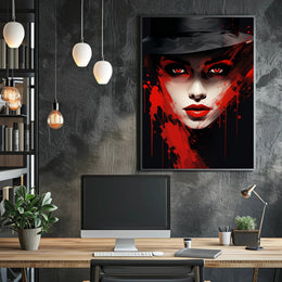 Enigmatic Elegance Poster