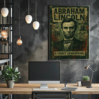 Abraham Lincoln Vintage Portrait Historical Poster PosterGoat