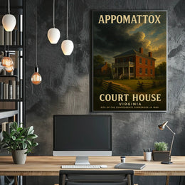 Appomattox Court House Poster