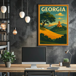 Georgia Landscape Poster