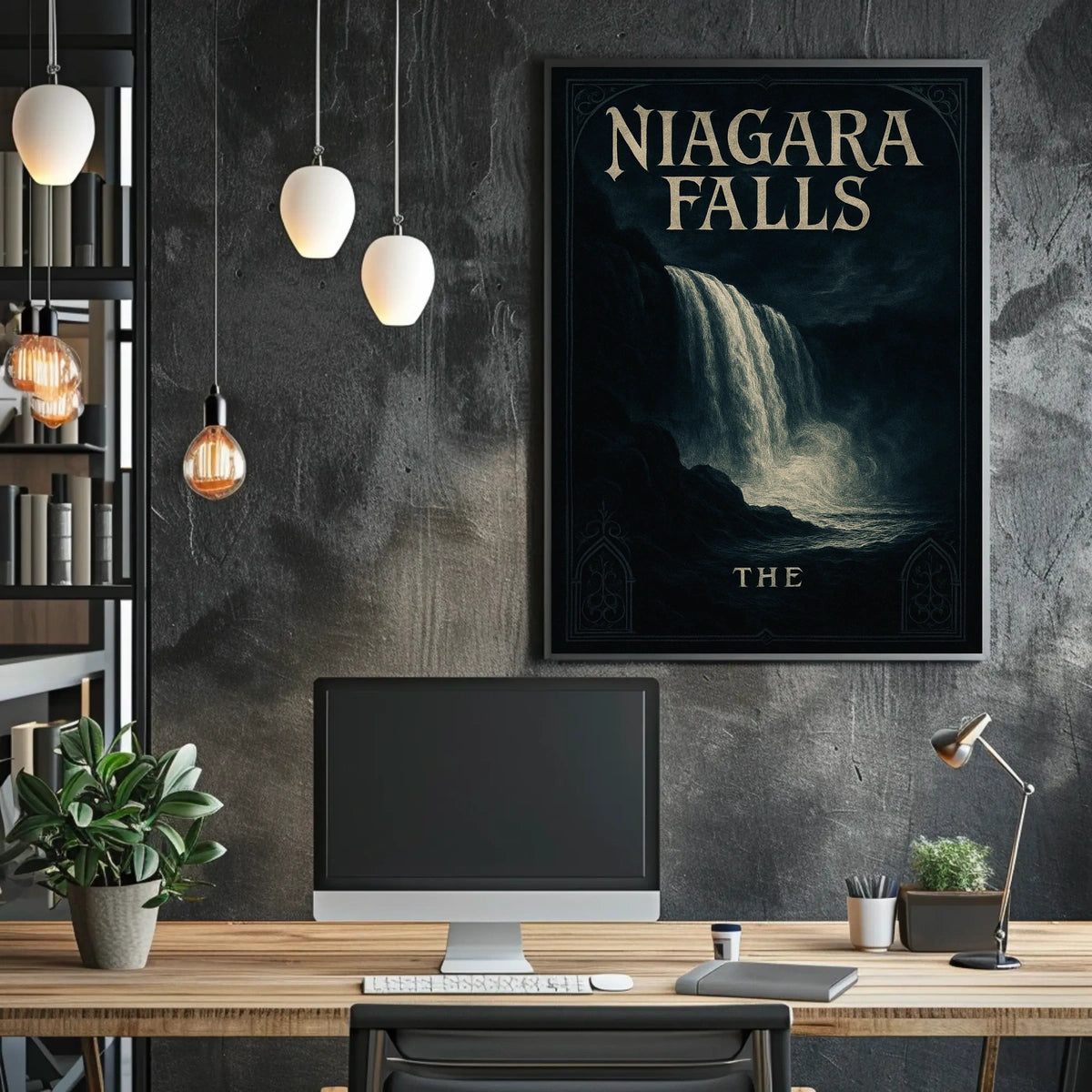 Majestic Niagara Falls Poster