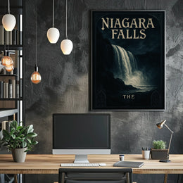Majestic Niagara Falls Poster