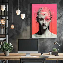 Futuristic Mindscape Poster