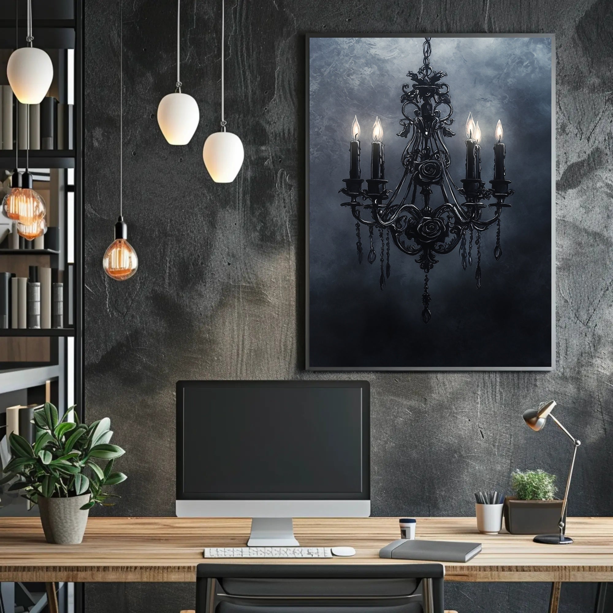 Gothic Elegance Poster