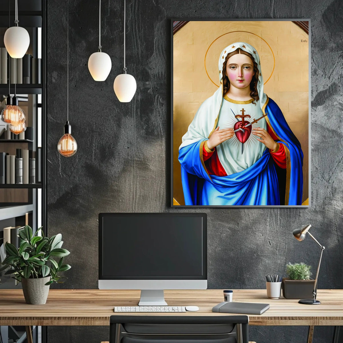 Sacred Heart of Mary Poster