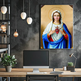 Sacred Heart of Mary Poster