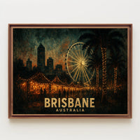 Brisbane Nights Poster