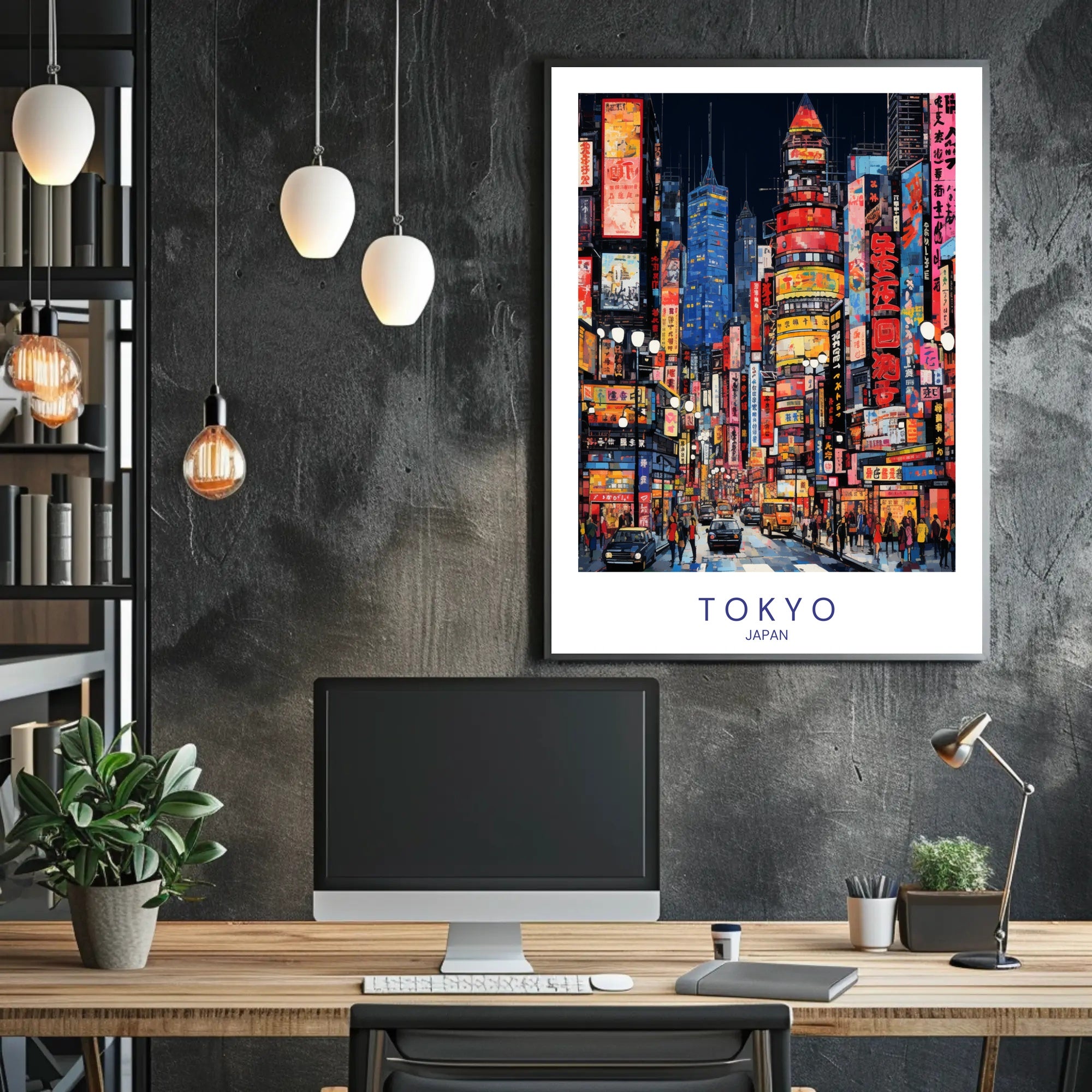 Tokyo Nights Poster PosterGoat