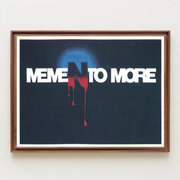 Evocative Typography with Dark Imagery Poster