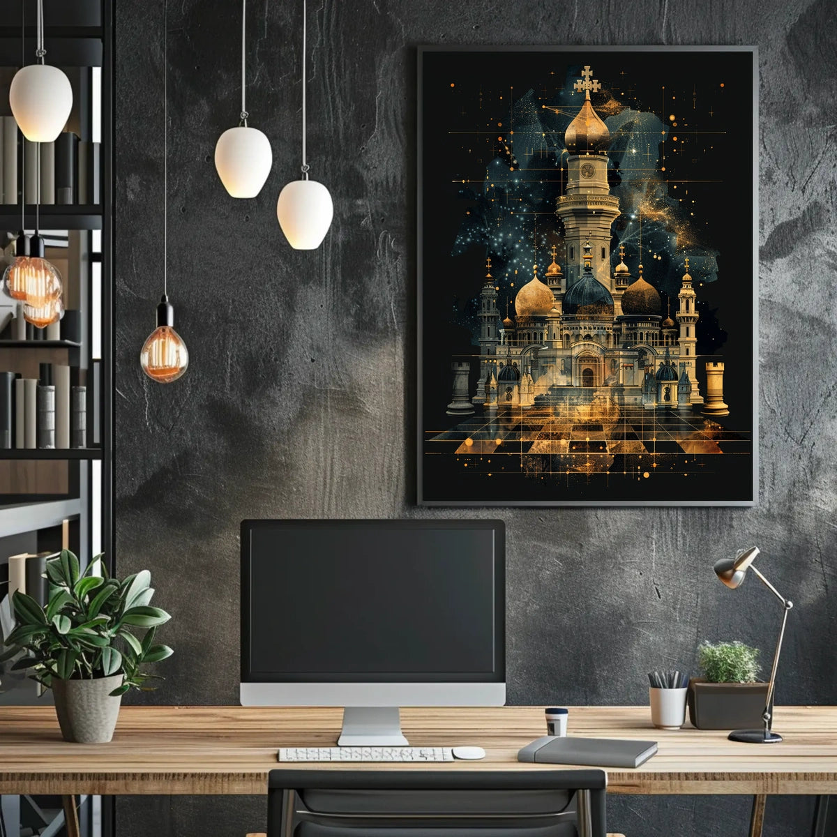 Enchanted Architecture Poster