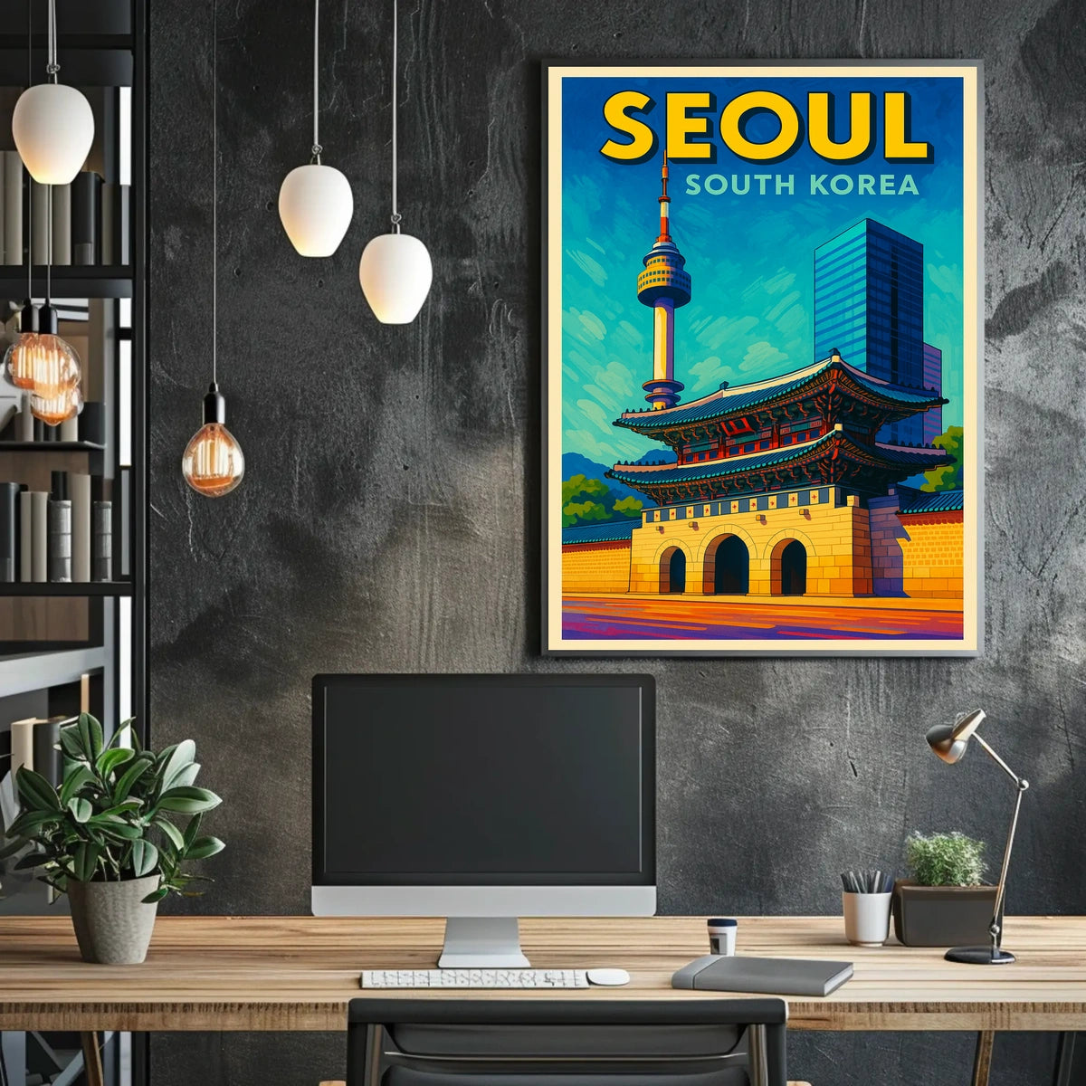 Seoul, South Korea Poster
