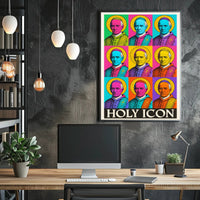 Holy Icon - Pop Art Style Poster PosterGoat