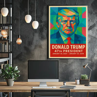 Donald Trump Vibrant Leadership Reimagined Poster