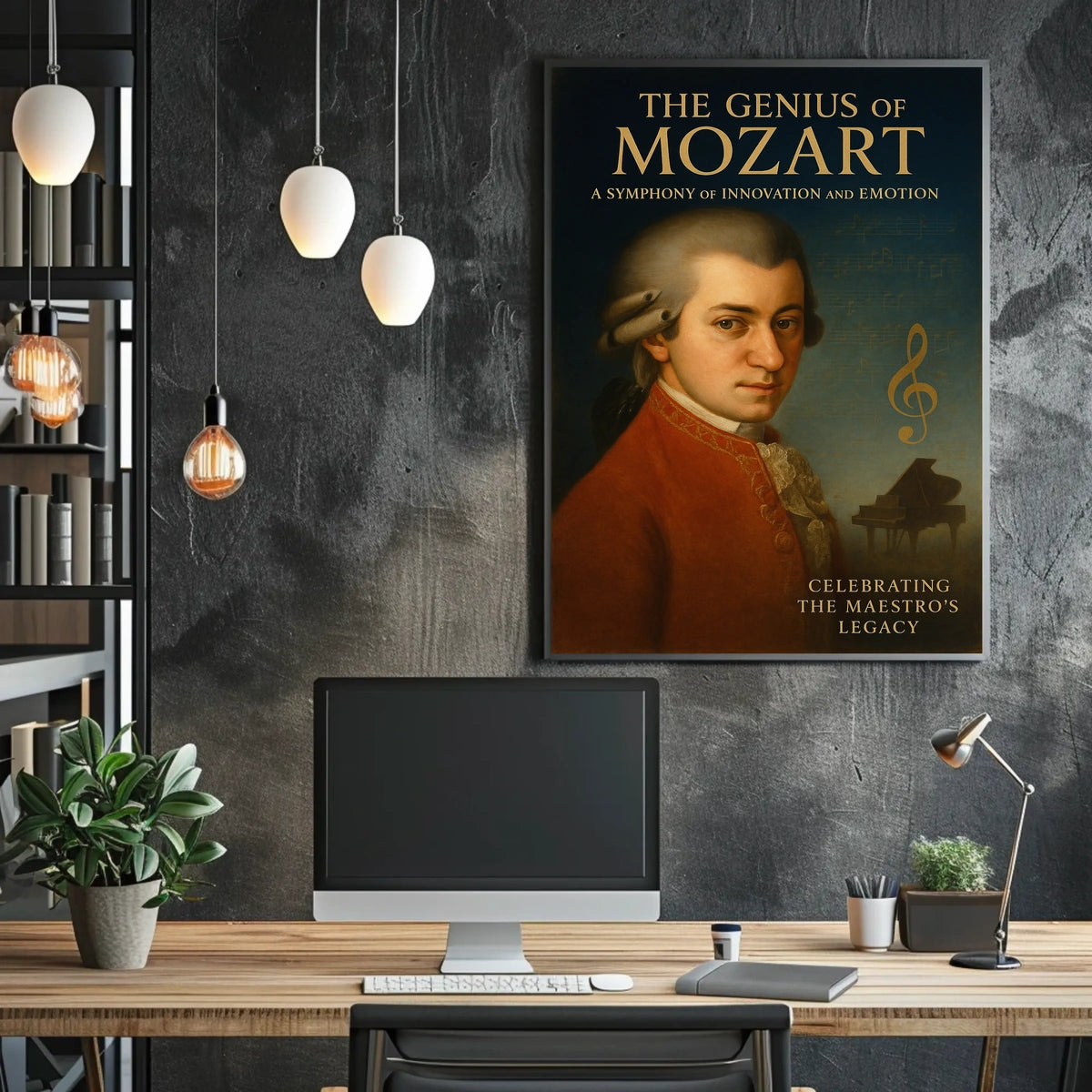 The Genius of Mozart Poster