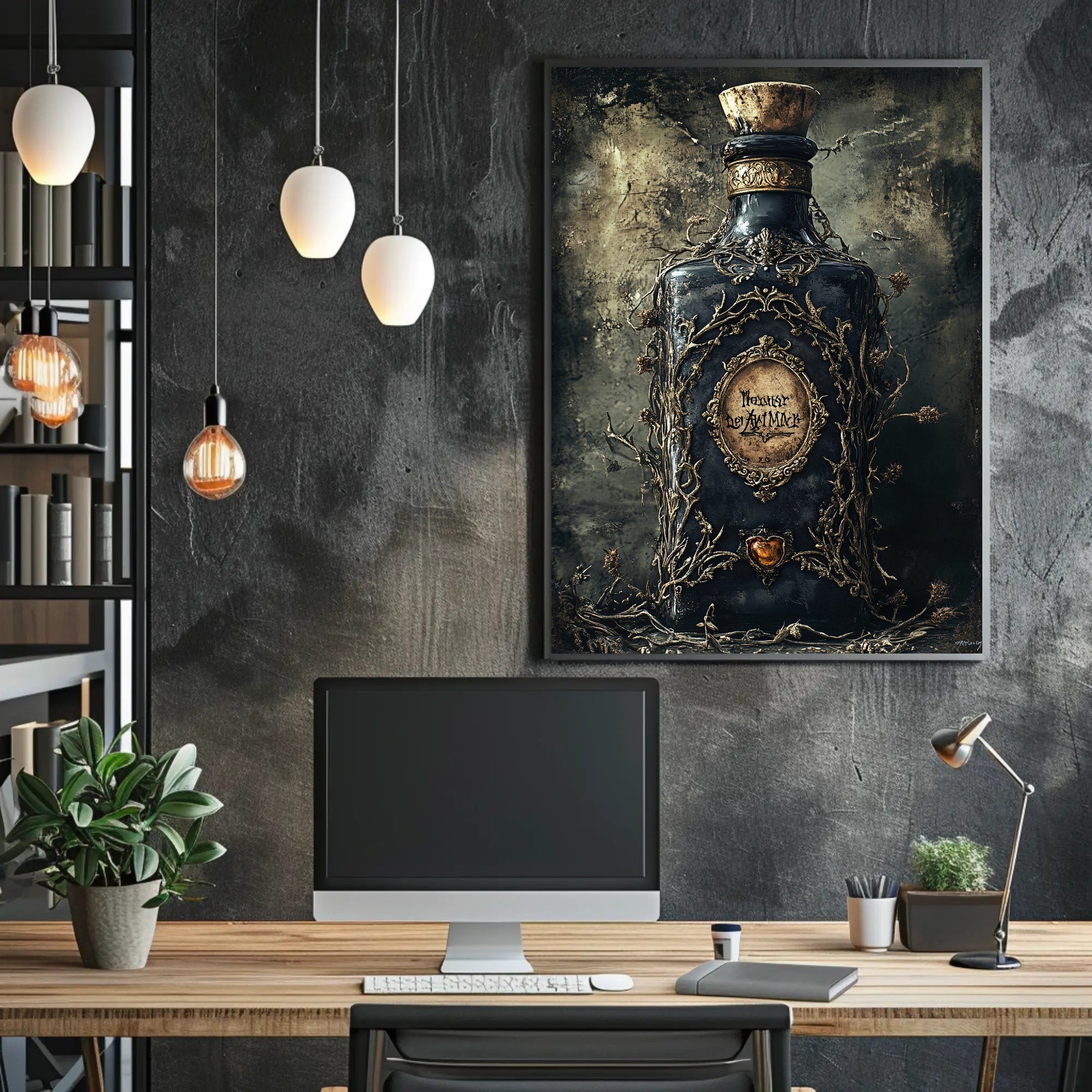 Enchanted Elixir Bottle Poster