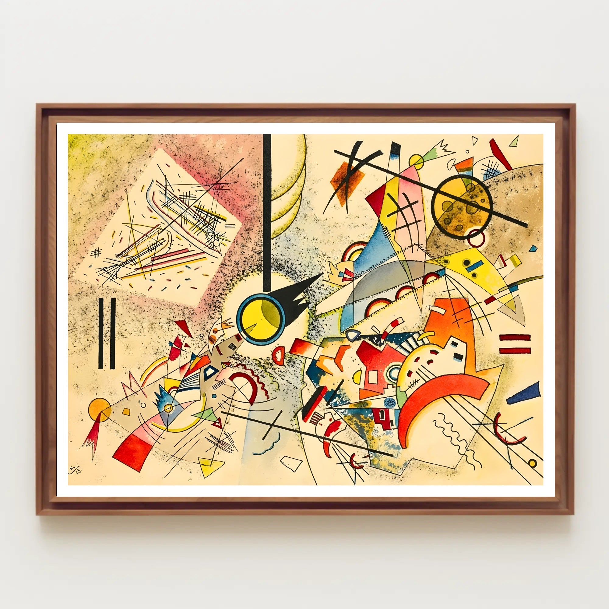 Abstract Harmony Poster