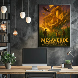 Mesa Verde Cliff Dwellings National Park Poster