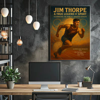 Jim Thorpe A True Legend of Sport Poster