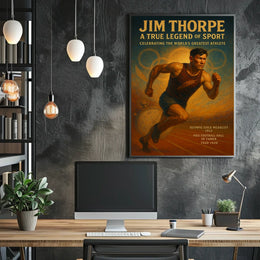 Jim Thorpe A True Legend of Sport Poster