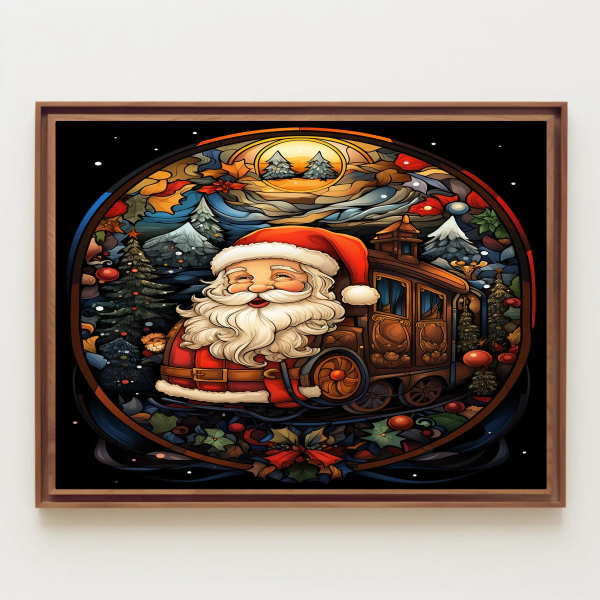 SantaS Festive Journey Poster