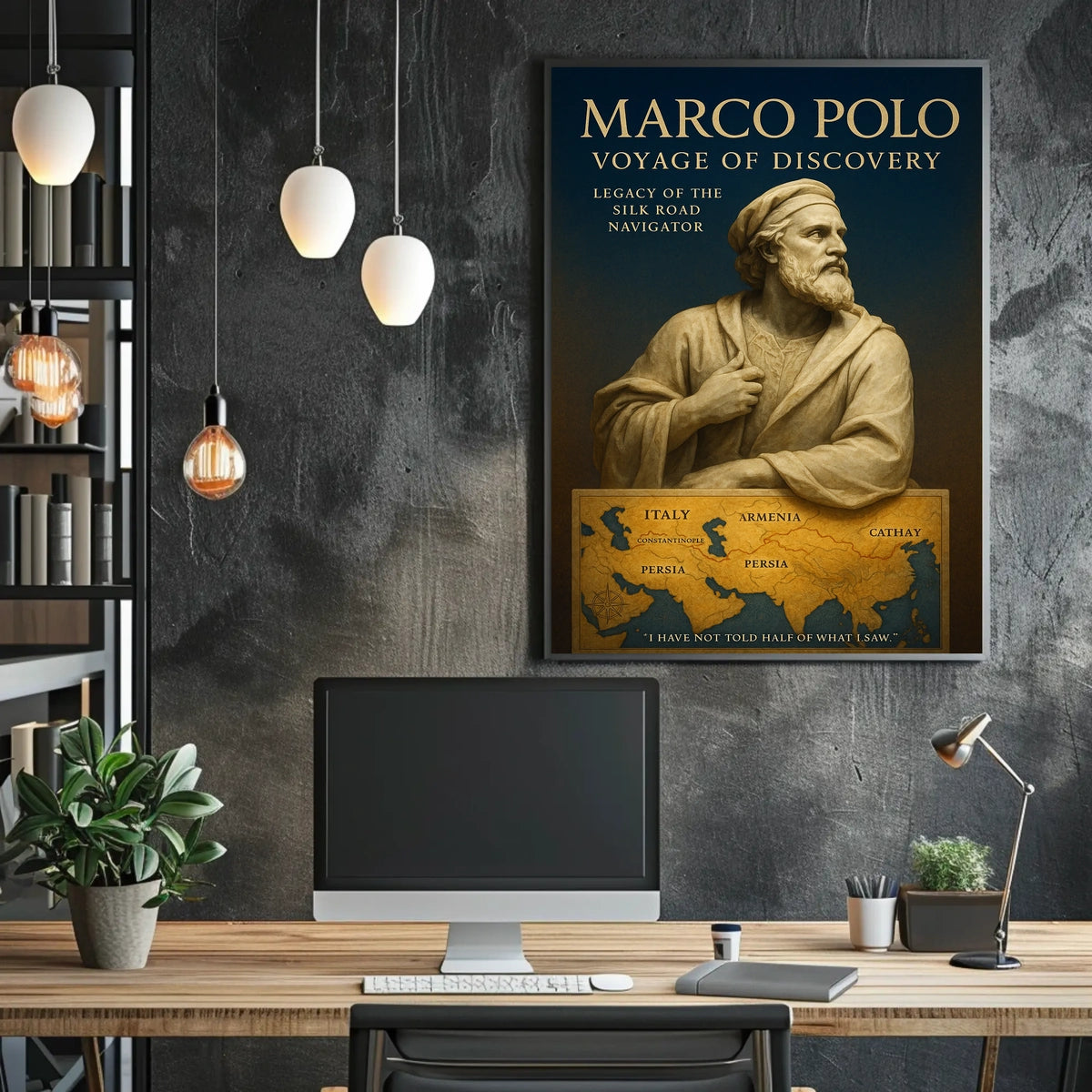 Marco Polo Voyage of Discovery Poster