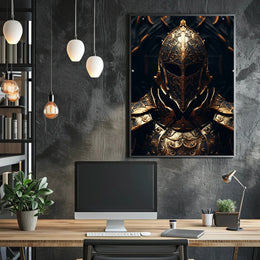 The Golden Knight Poster PosterGoat