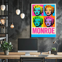 Pop Art Icon Monroe Poster PosterGoat