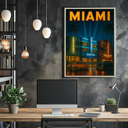 Miami Nights Poster