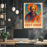 Saint Simon Poster