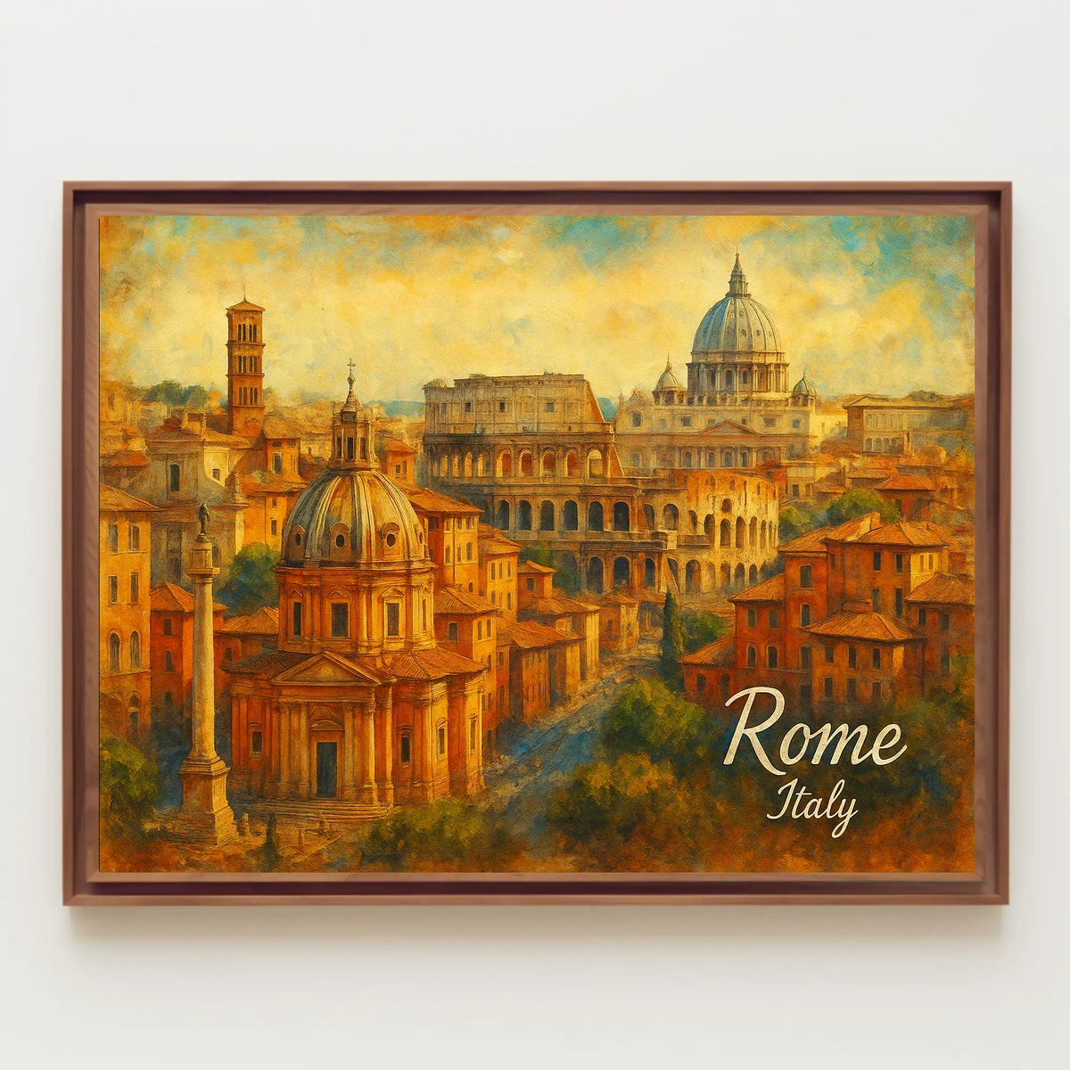Rome Timeless Beauty Poster