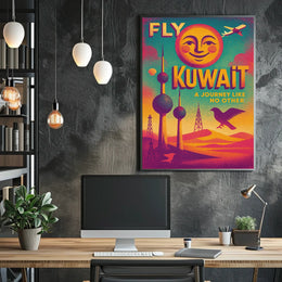 Fly Kuwait A Journey Like No Other Poster