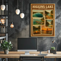 Higgins Lake, Michigan Poster