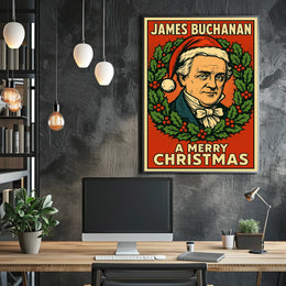 James Buchanan A Merry Christmas Poster