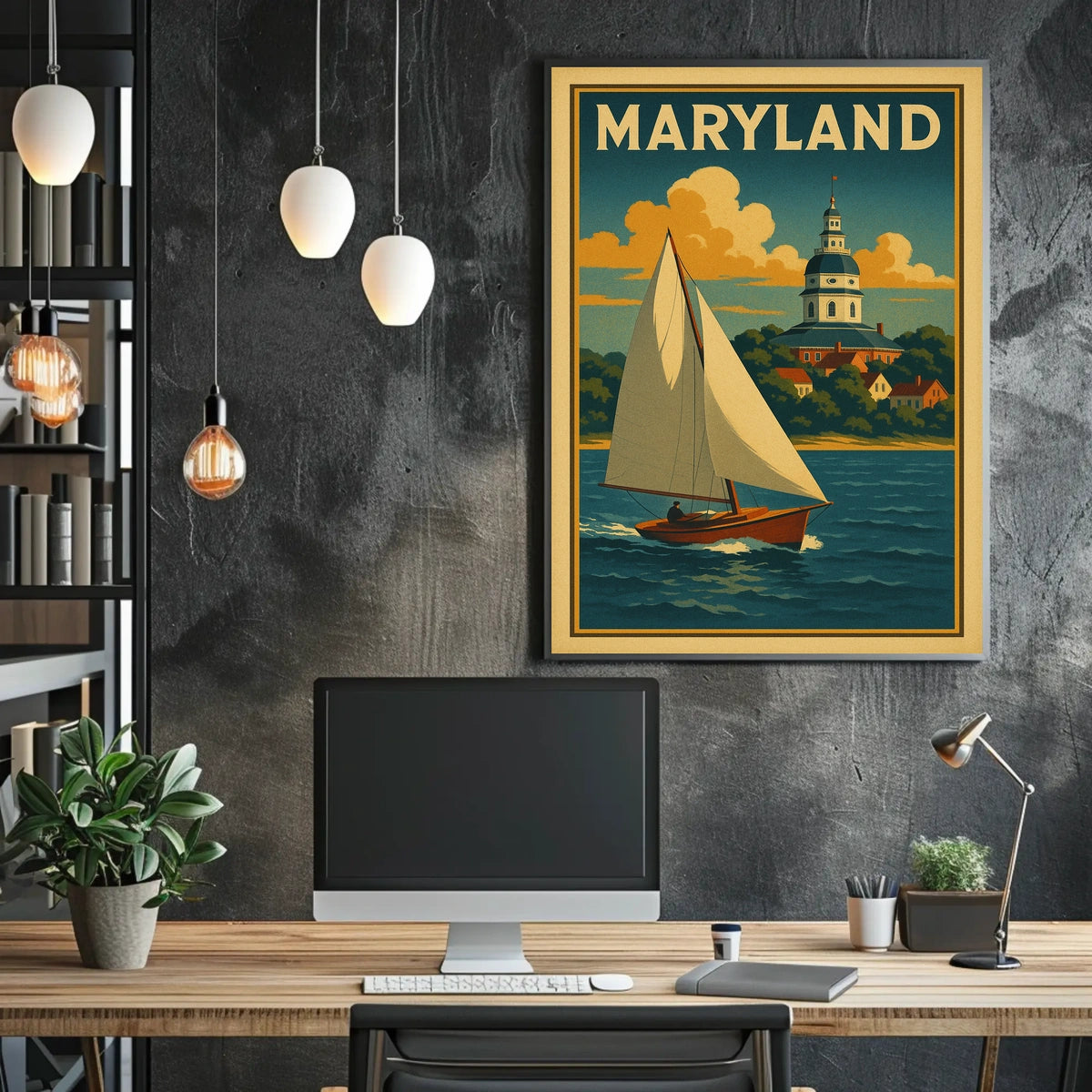 Maryland Scenic Poster