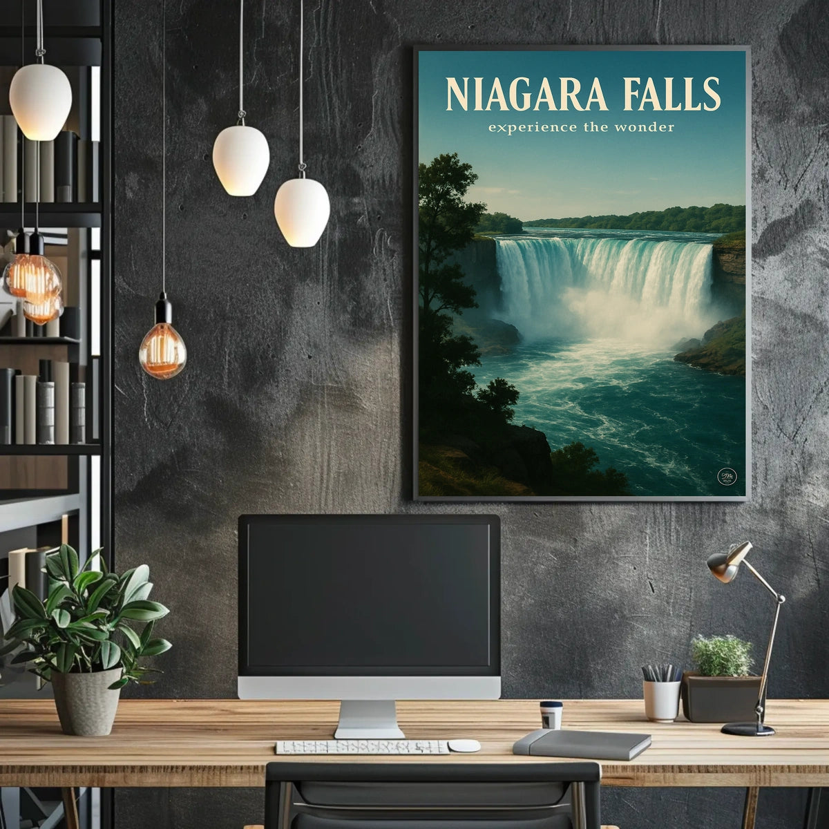 Niagara Falls Experience the Wonder Poster